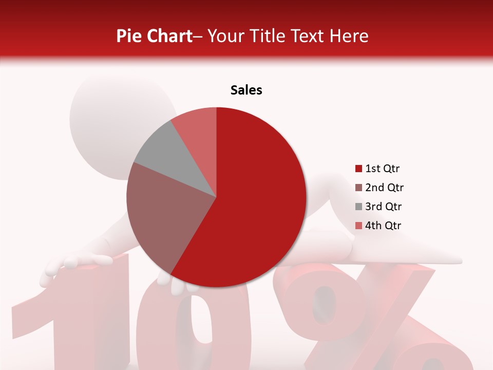 People Discount Drawing PowerPoint Template