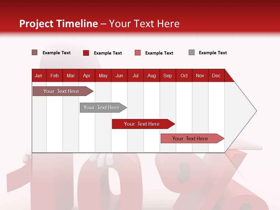 People Discount Drawing PowerPoint Template