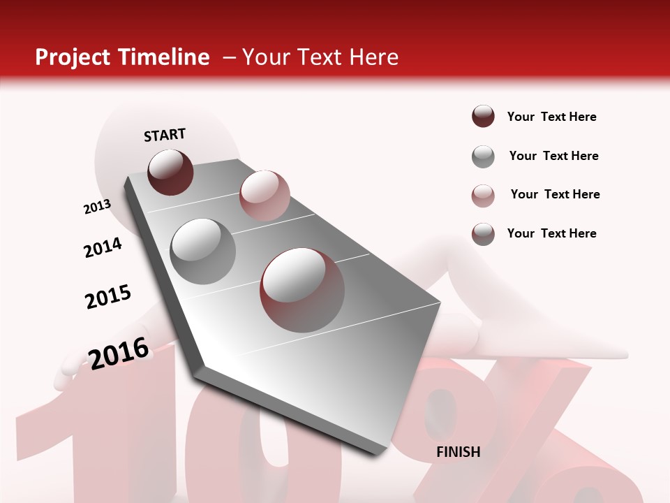 People Discount Drawing PowerPoint Template
