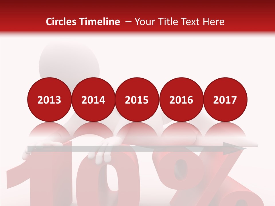 People Discount Drawing PowerPoint Template