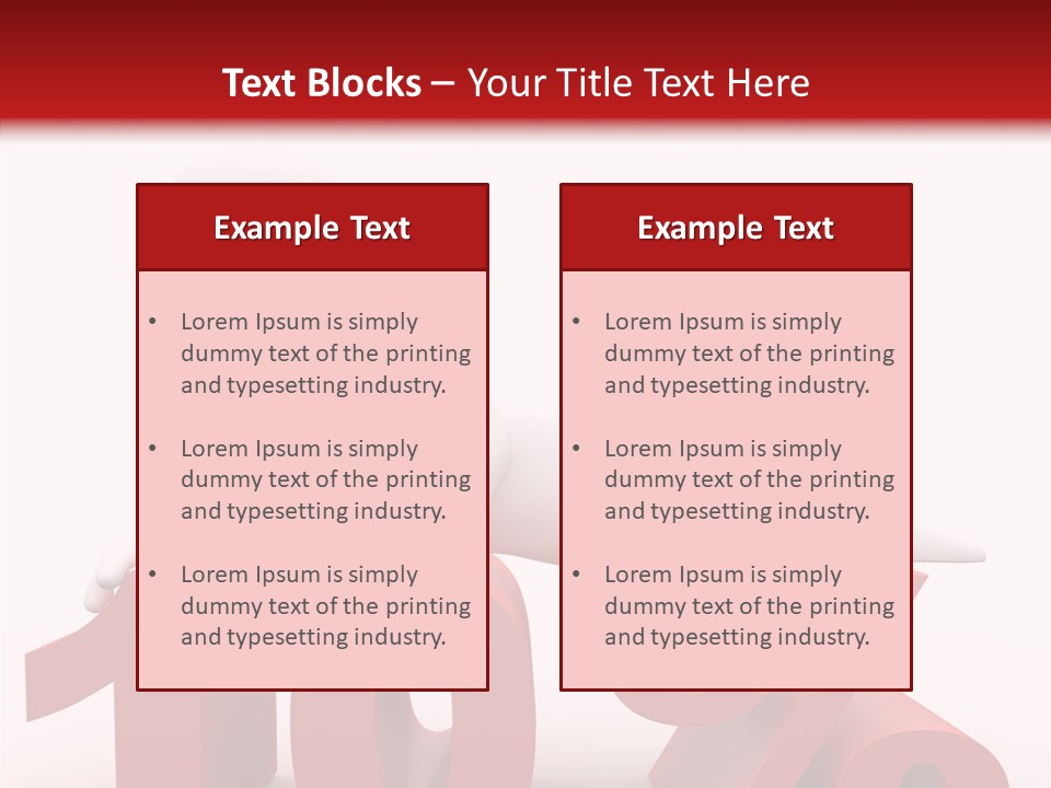 People Discount Drawing PowerPoint Template