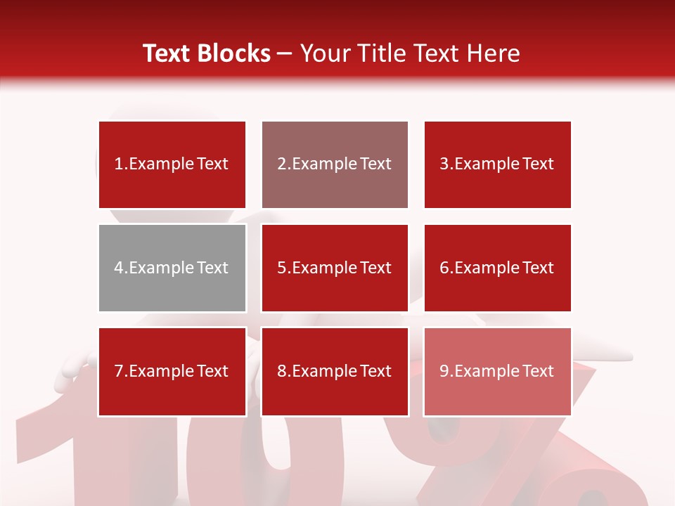 People Discount Drawing PowerPoint Template