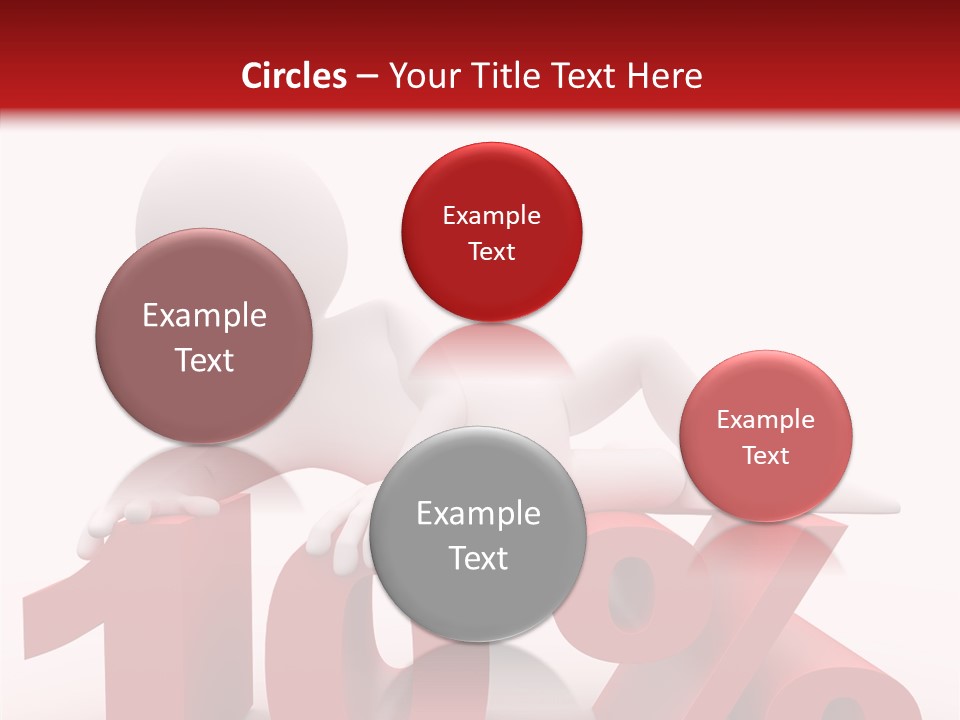 People Discount Drawing PowerPoint Template