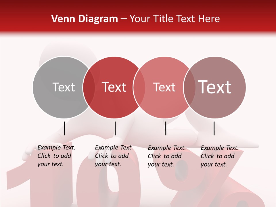 People Discount Drawing PowerPoint Template
