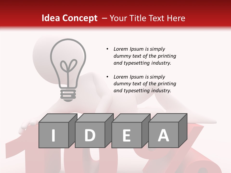 People Discount Drawing PowerPoint Template