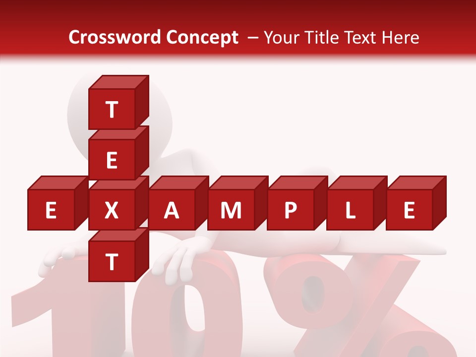 People Discount Drawing PowerPoint Template