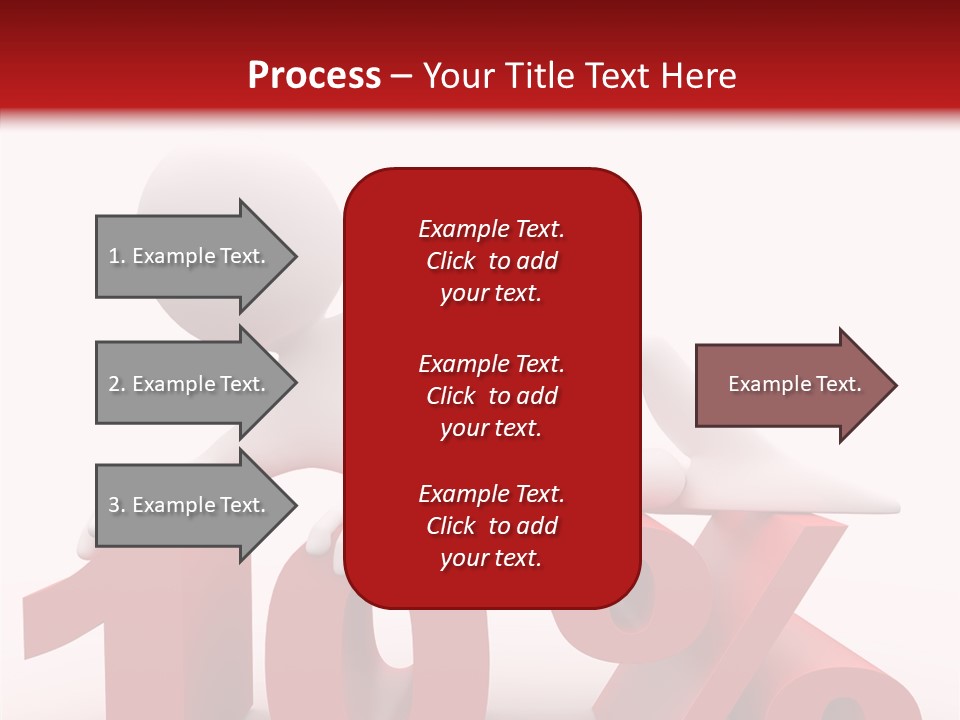 People Discount Drawing PowerPoint Template