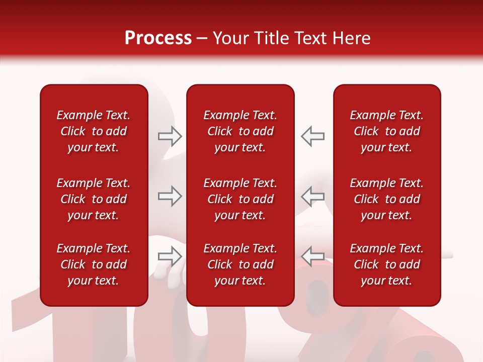 People Discount Drawing PowerPoint Template