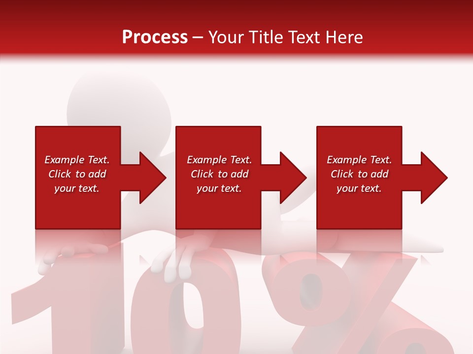 People Discount Drawing PowerPoint Template