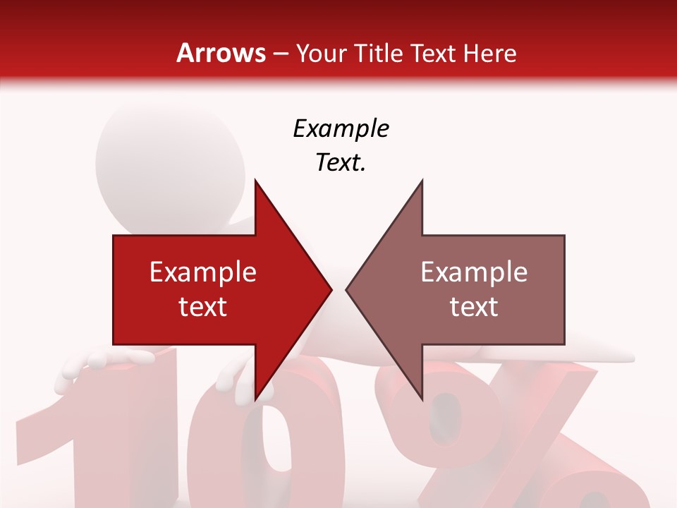 People Discount Drawing PowerPoint Template