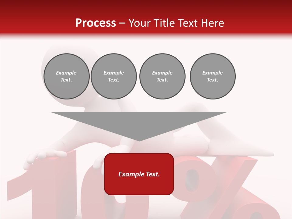 People Discount Drawing PowerPoint Template