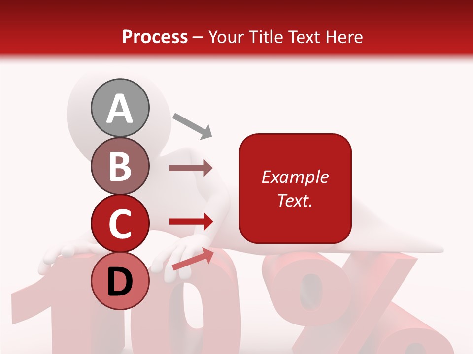 People Discount Drawing PowerPoint Template