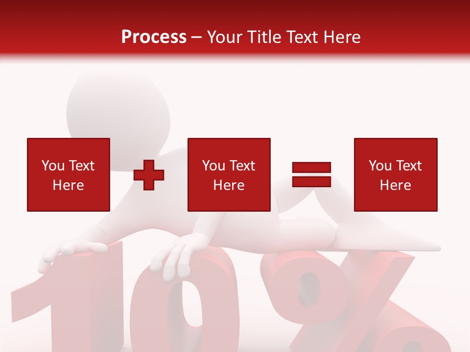 People Discount Drawing PowerPoint Template