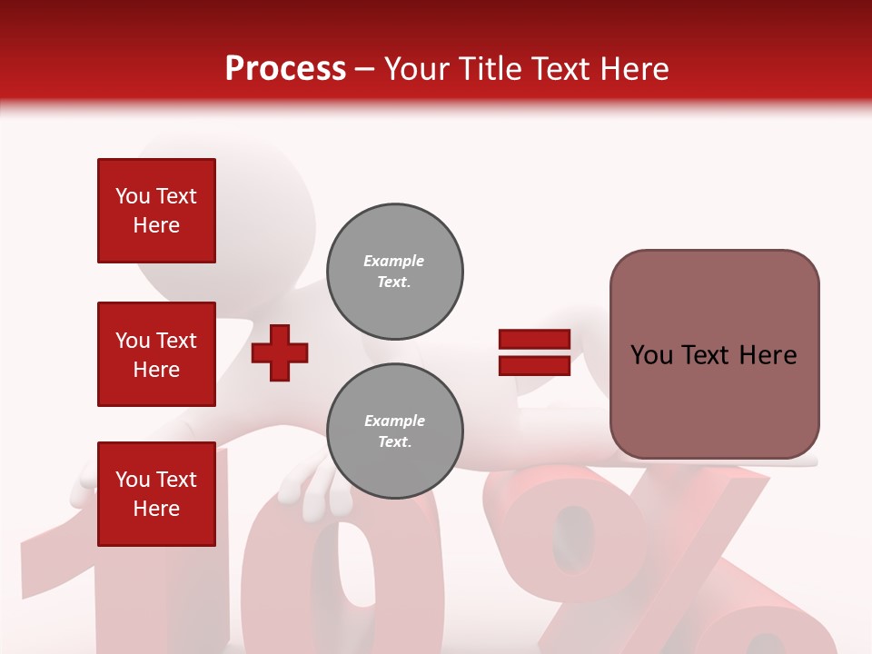 People Discount Drawing PowerPoint Template