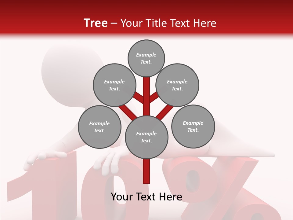 People Discount Drawing PowerPoint Template