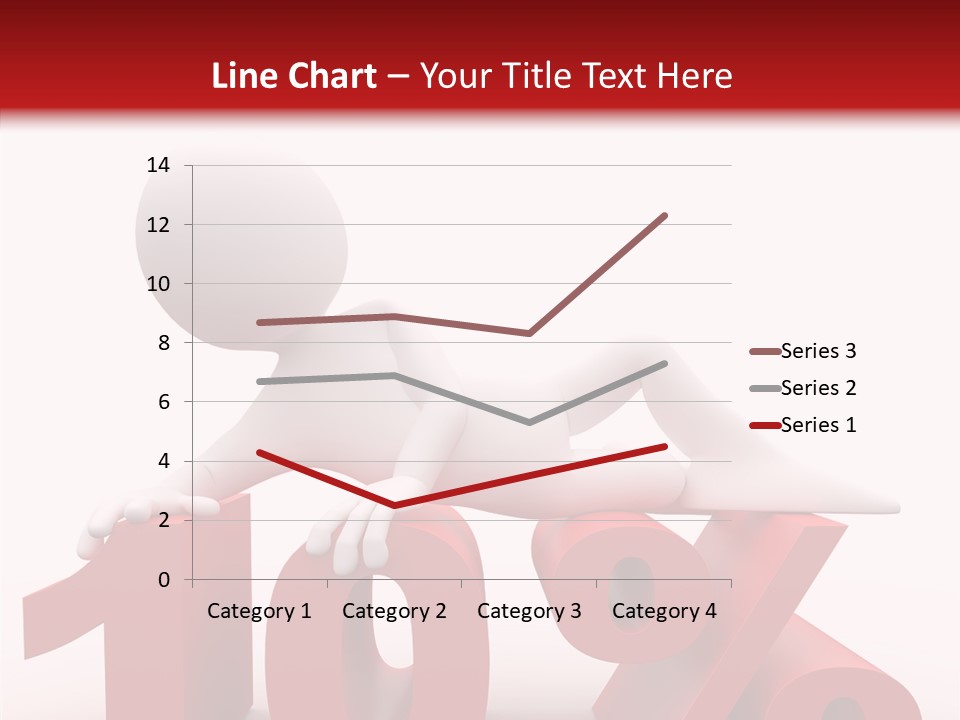 People Discount Drawing PowerPoint Template