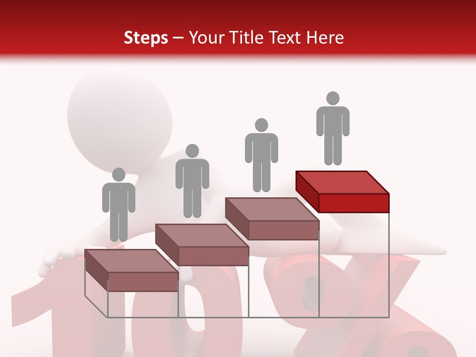 People Discount Drawing PowerPoint Template