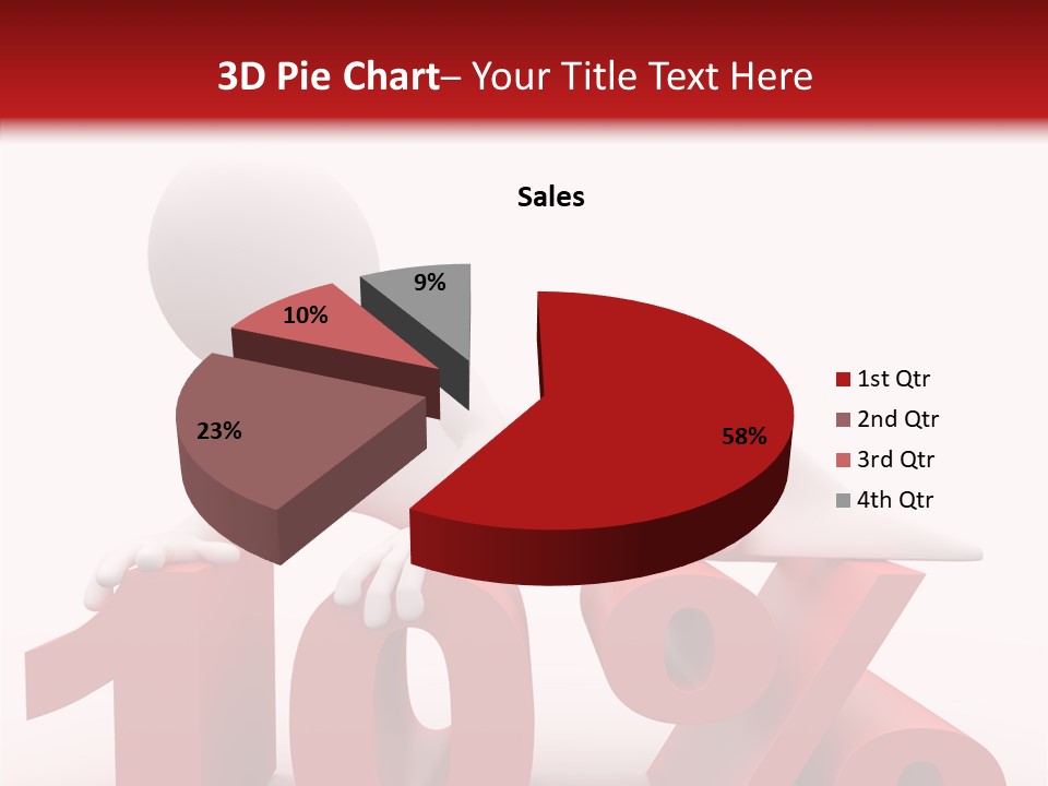 People Discount Drawing PowerPoint Template