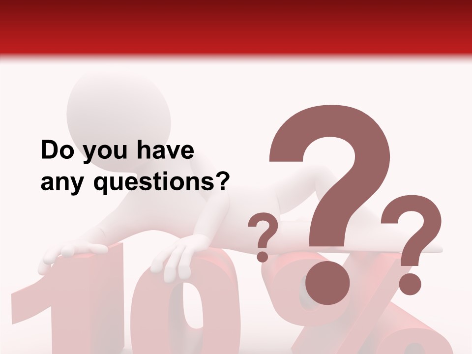 People Discount Drawing PowerPoint Template