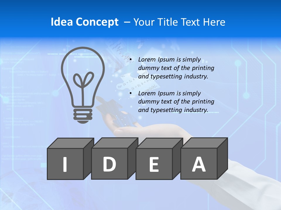 Network Internet Business PowerPoint Template