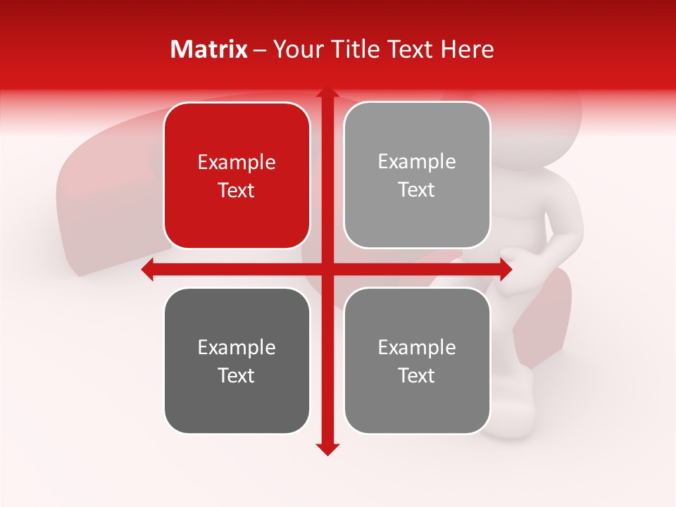 Doubt Character Assistance PowerPoint Template