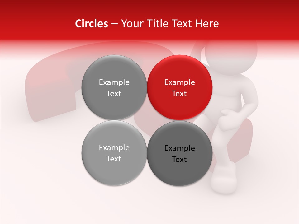 Doubt Character Assistance PowerPoint Template