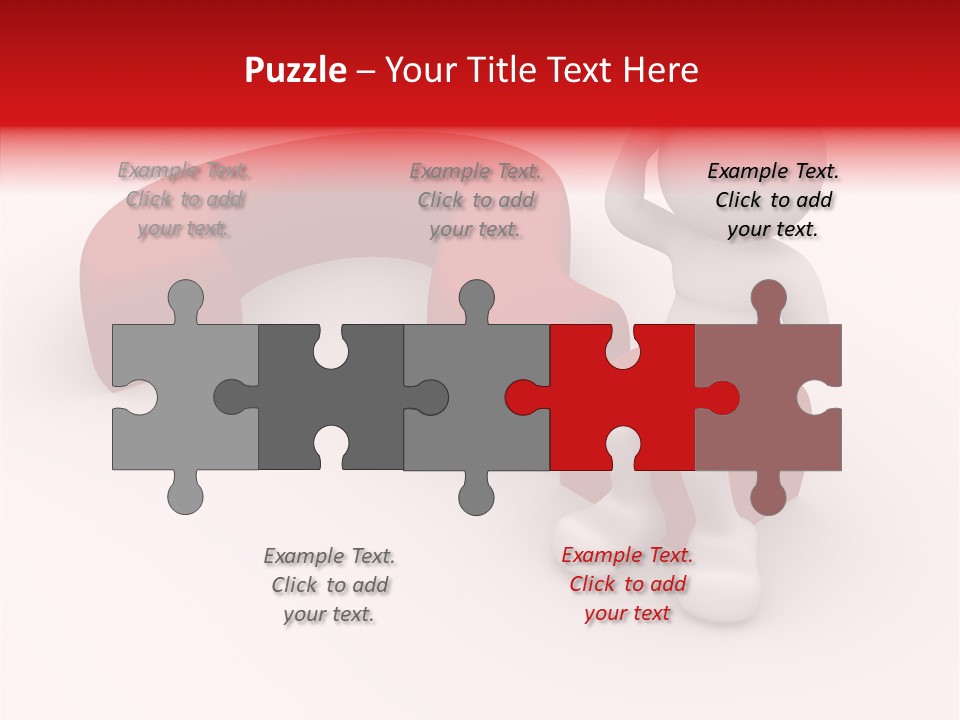 Doubt Character Assistance PowerPoint Template