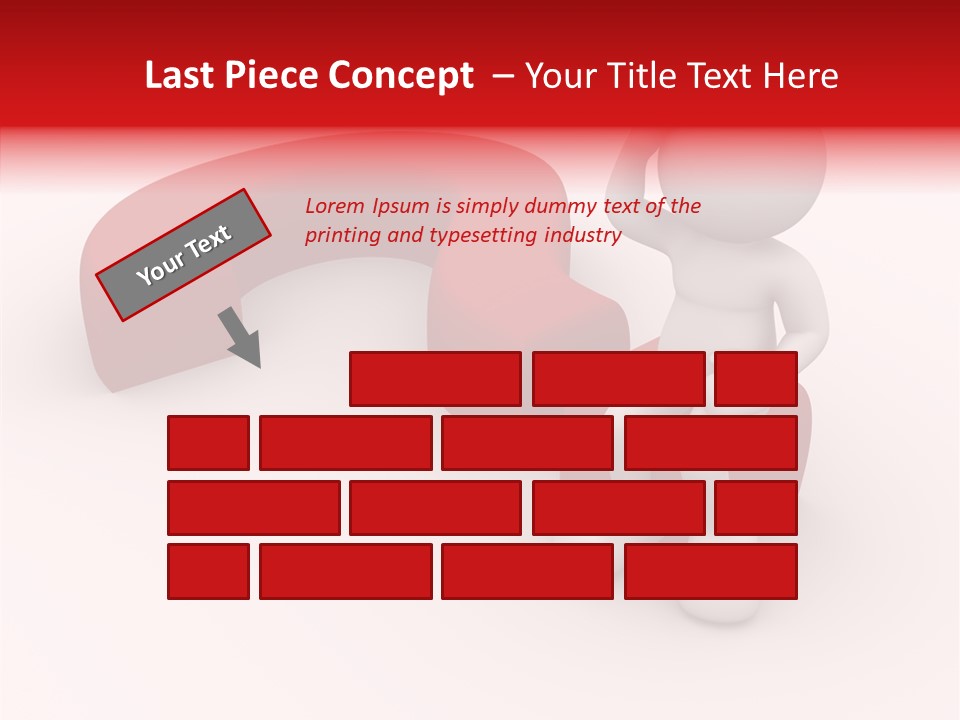 Doubt Character Assistance PowerPoint Template