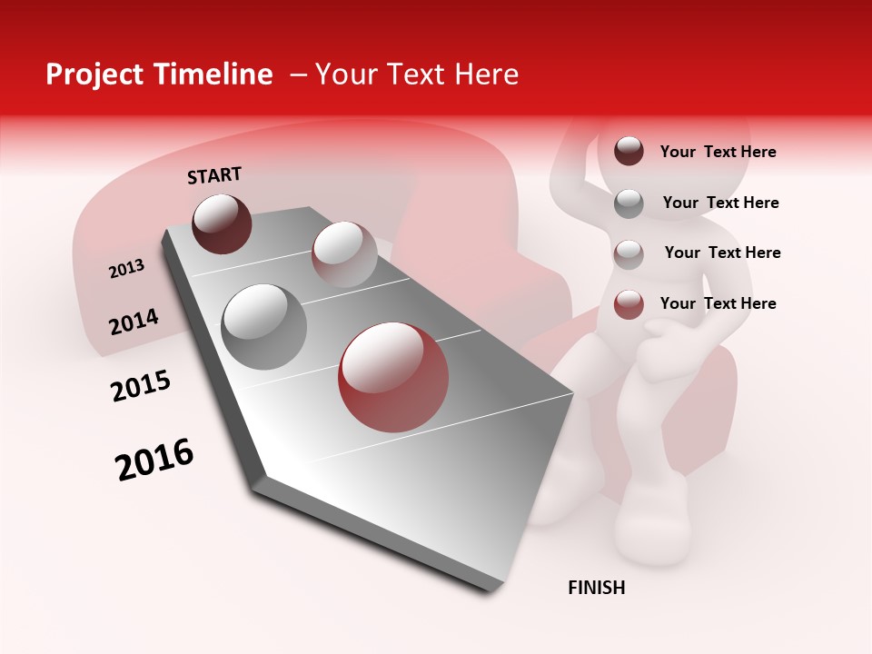 Doubt Character Assistance PowerPoint Template