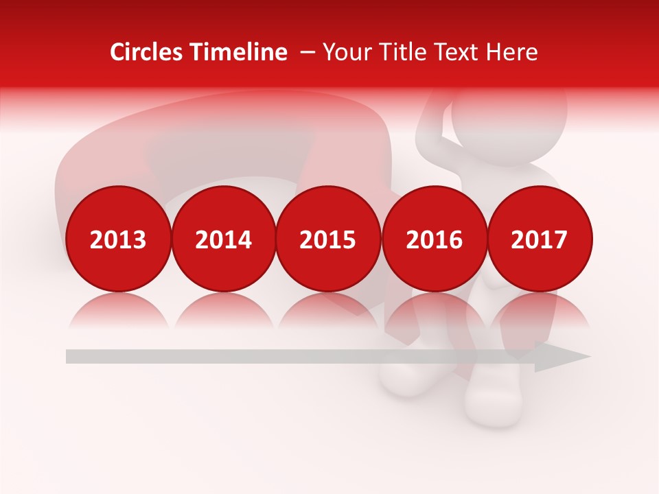 Doubt Character Assistance PowerPoint Template