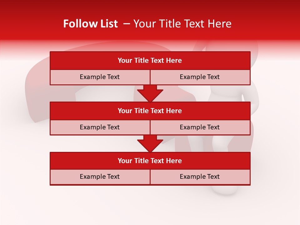 Doubt Character Assistance PowerPoint Template
