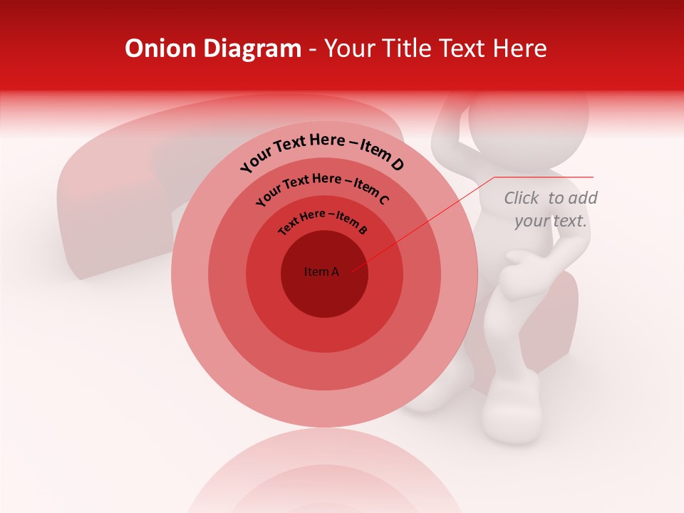Doubt Character Assistance PowerPoint Template