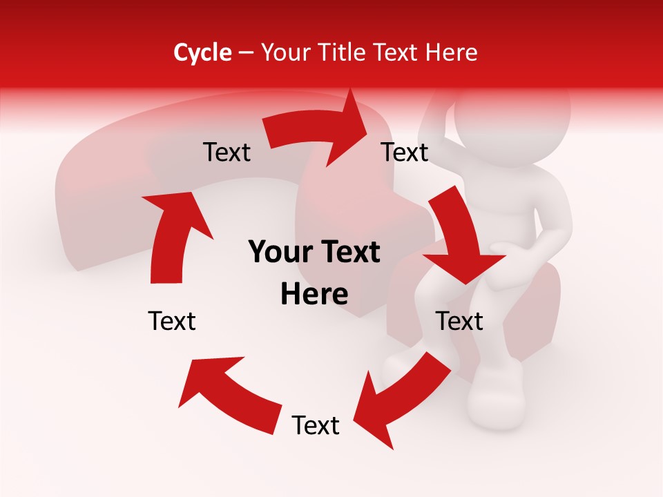 Doubt Character Assistance PowerPoint Template