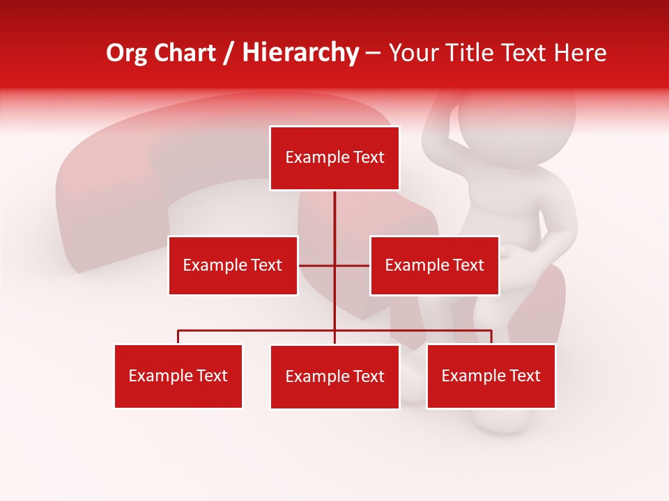 Doubt Character Assistance PowerPoint Template