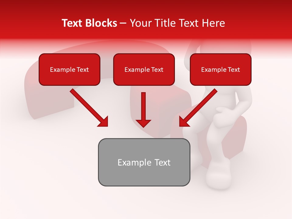 Doubt Character Assistance PowerPoint Template