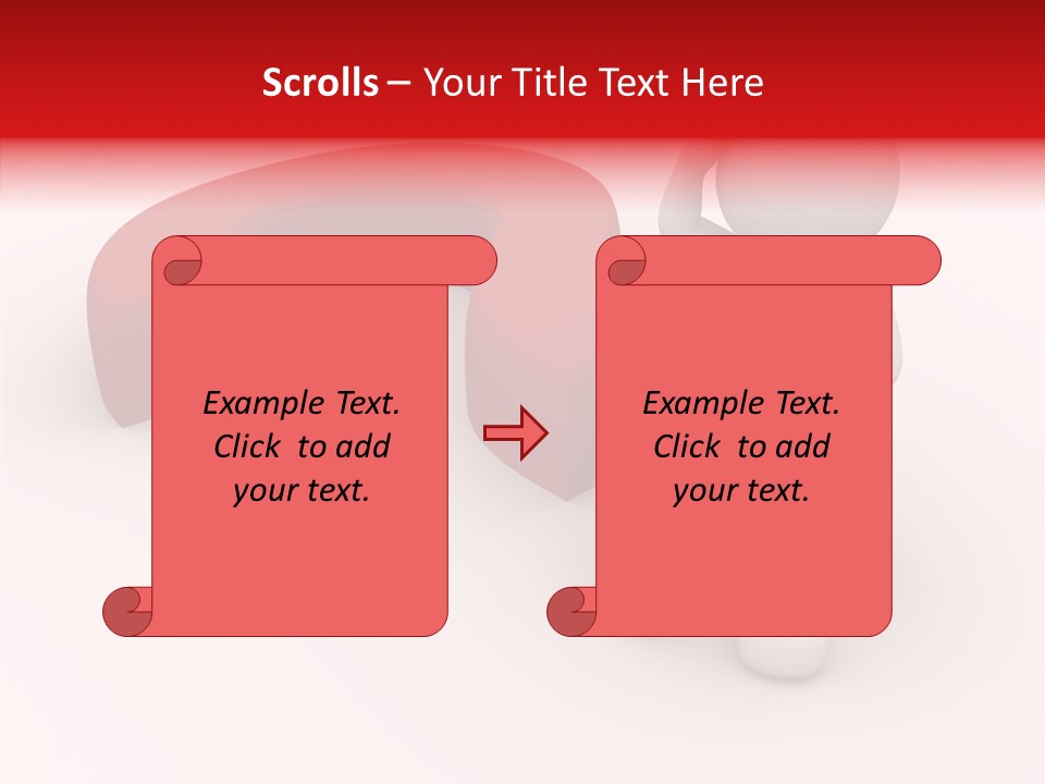 Doubt Character Assistance PowerPoint Template