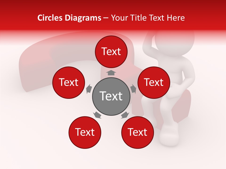 Doubt Character Assistance PowerPoint Template