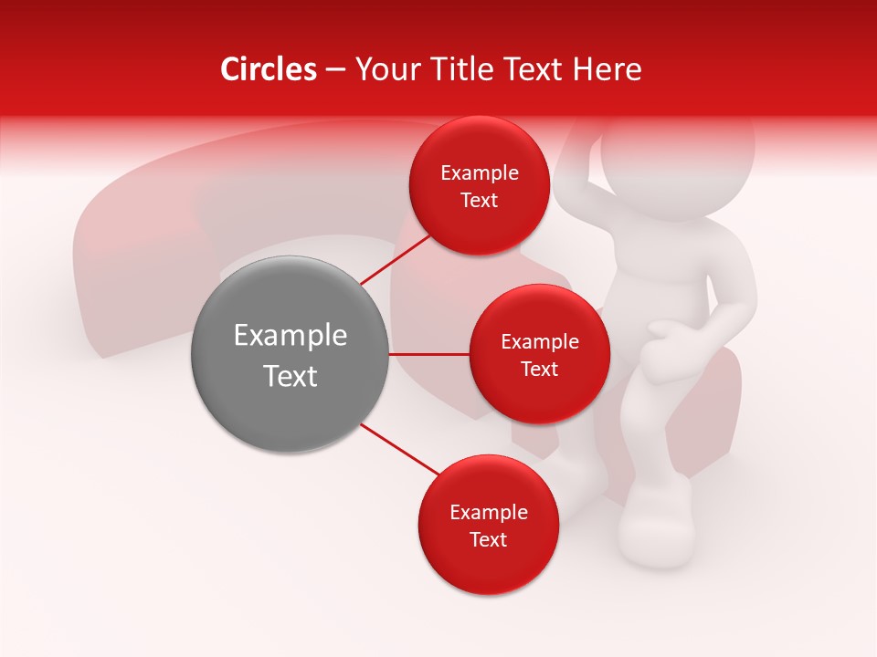 Doubt Character Assistance PowerPoint Template