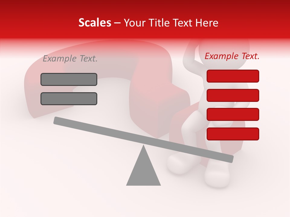 Doubt Character Assistance PowerPoint Template