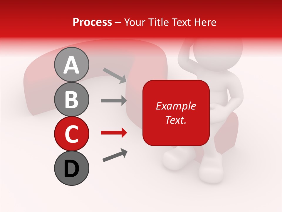 Doubt Character Assistance PowerPoint Template