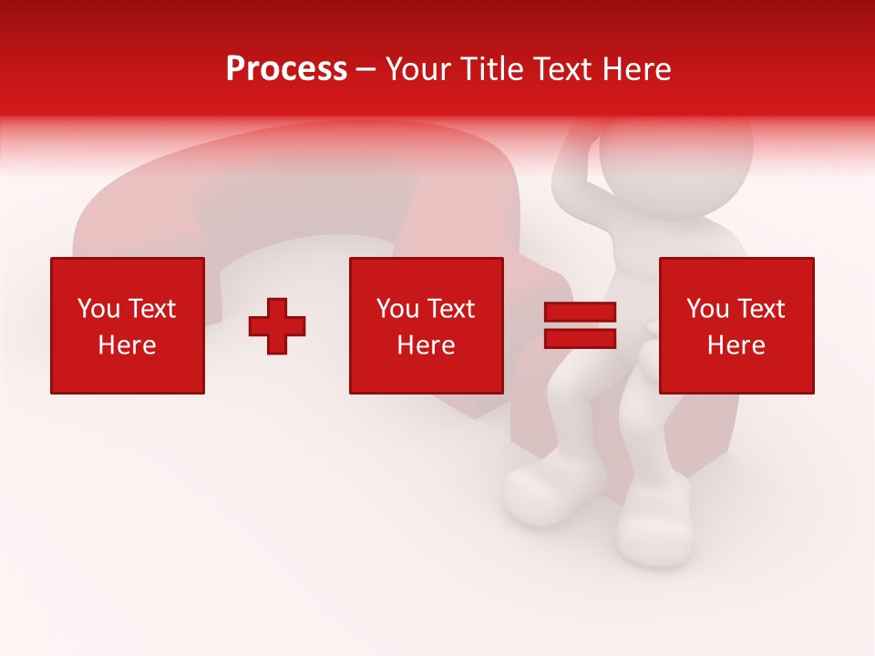 Doubt Character Assistance PowerPoint Template