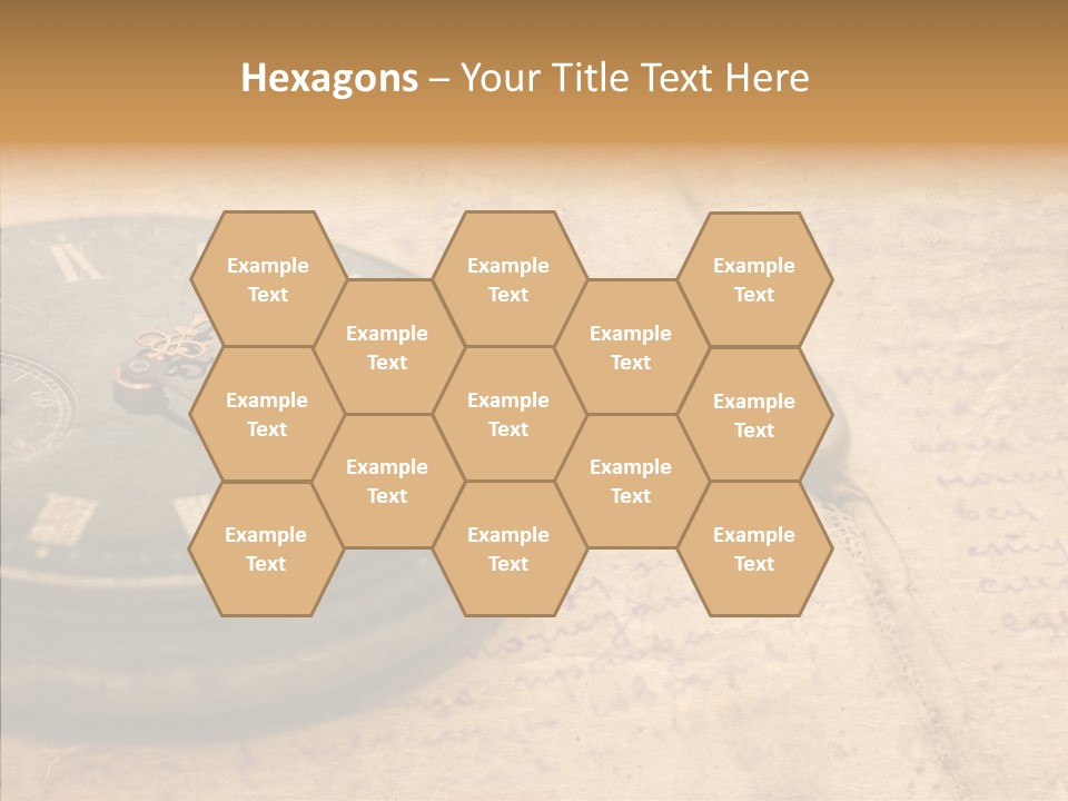 Time Touching Retro PowerPoint Template