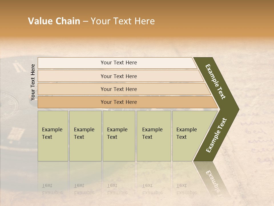 Time Touching Retro PowerPoint Template