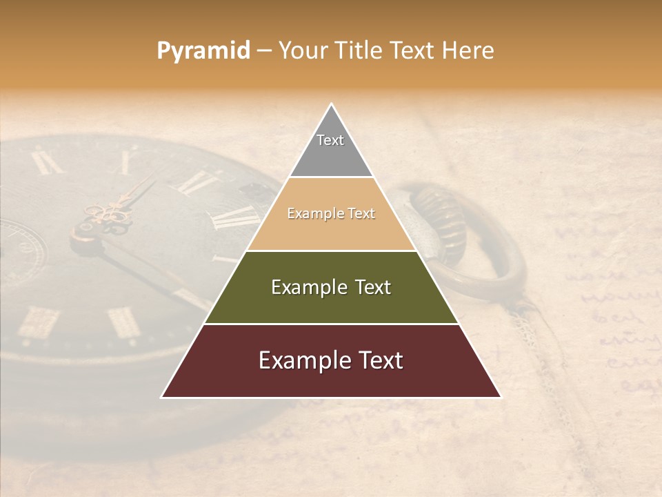 Time Touching Retro PowerPoint Template