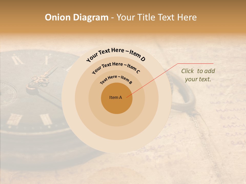 Time Touching Retro PowerPoint Template