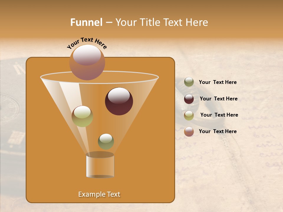 Time Touching Retro PowerPoint Template