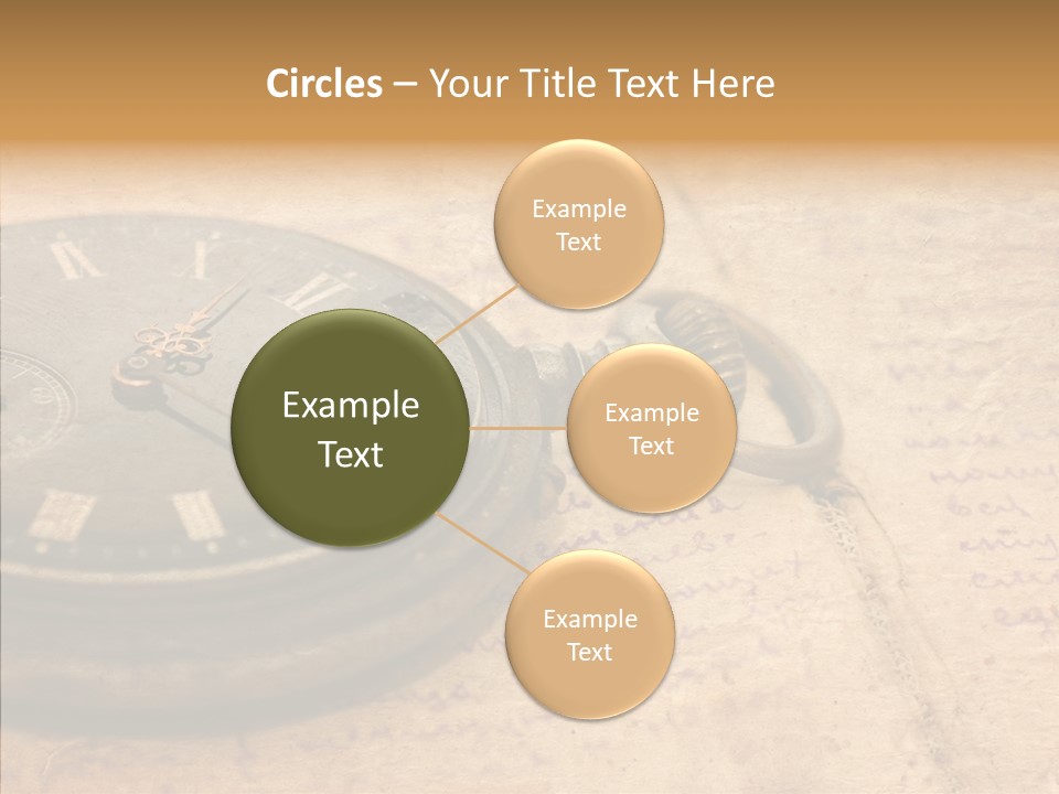 Time Touching Retro PowerPoint Template