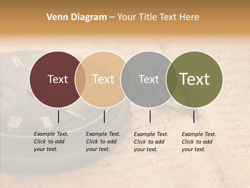 Time Touching Retro PowerPoint Template