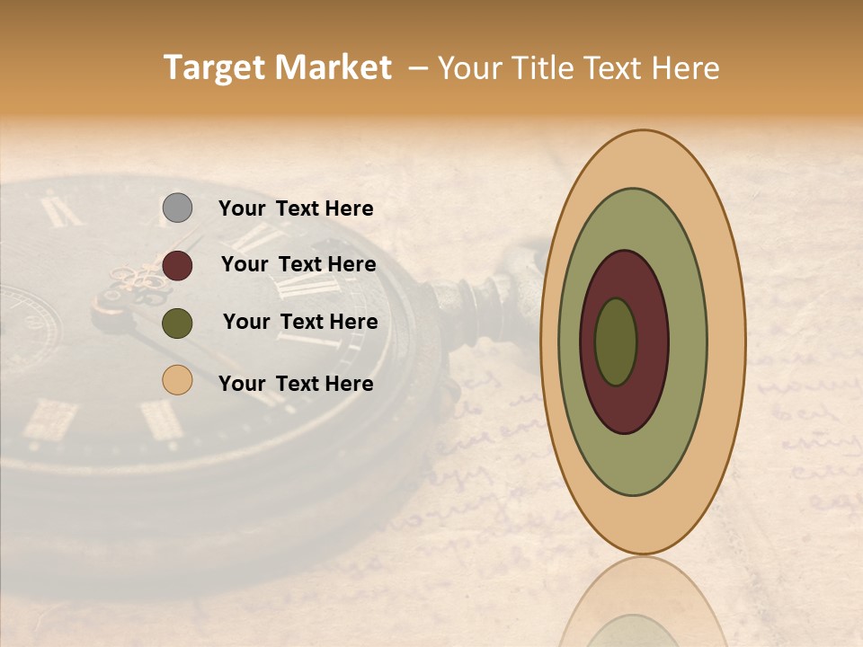 Time Touching Retro PowerPoint Template