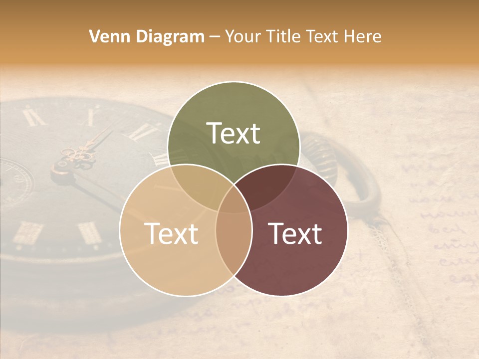 Time Touching Retro PowerPoint Template